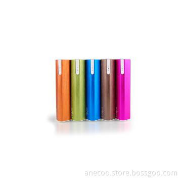 2200mAh stylish power bank with metal case and LED indicator